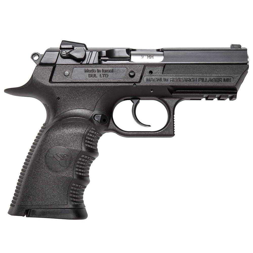 Handguns Magnum Research Ready Series 9mm BABY EAGLE III 9mm Semi-Compact 3.85IN BBL Polymer Frame Black (10 RD)